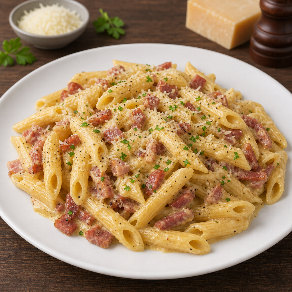 Penne Carbonara